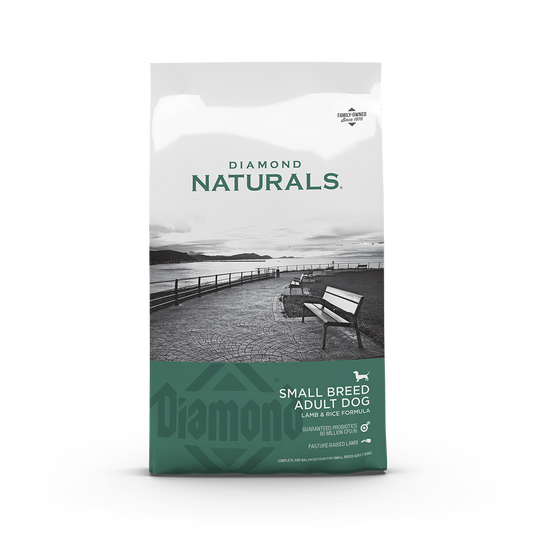 Diamond Naturals Razas Pequeñas Adulto – Cordero y Arroz 40 lb (18.1 kg)