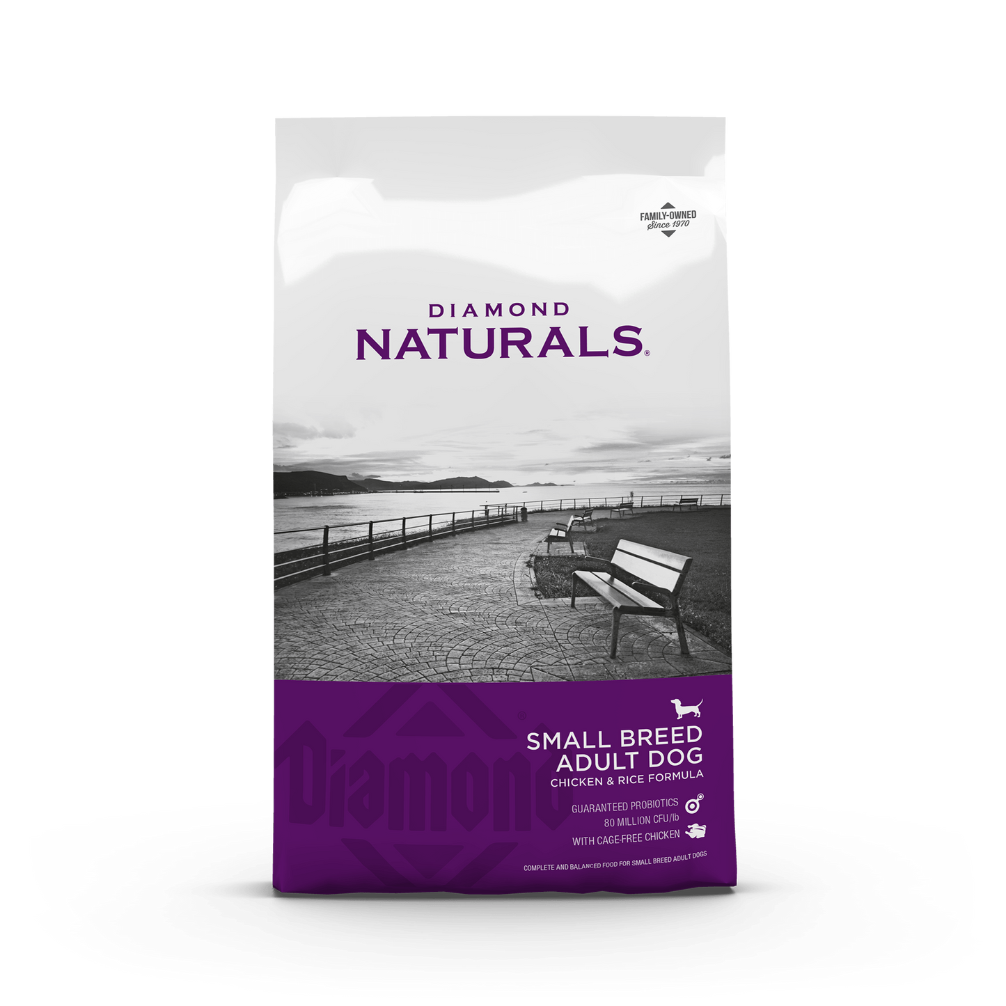 Diamond Naturals Razas Pequeñas Adulto – Pollo y Arroz 40 lb (18.1 kg)