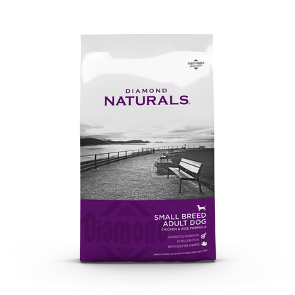 Diamond Naturals Razas Pequeñas Adulto – Pollo y Arroz 40 lb (18.1 kg)