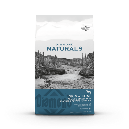 Diamond Naturals Skin & Coat Todas Las Edades Salmón y Papa - 30 lb (13.6 kg)